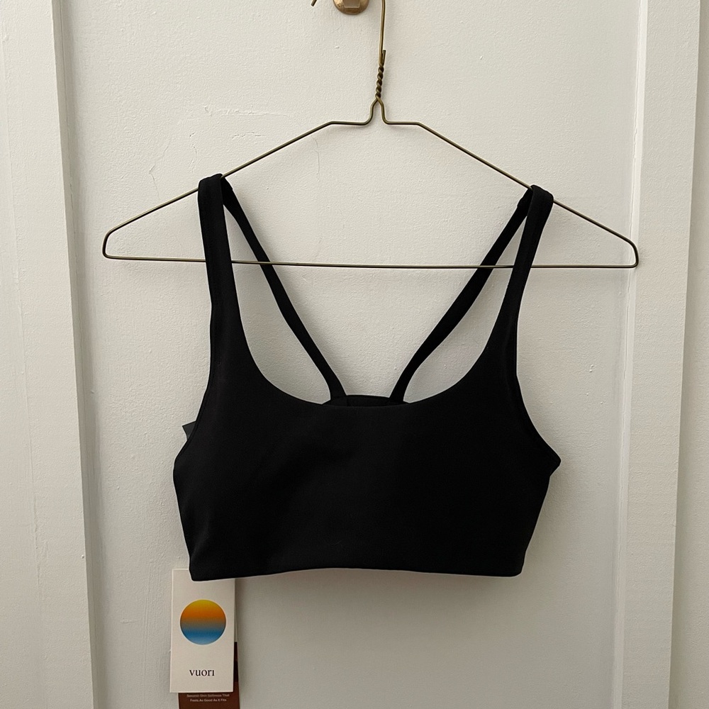 Vuori Black Women's Sports Bra